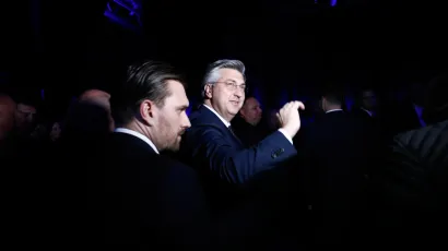 Predsjednik Vlade Andrej Plenković posjetio Osječko-baranjsku županiju/Foto: Vlado Kos/CROPIX