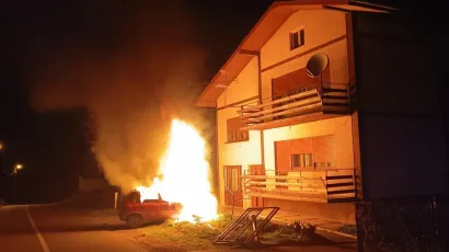 Stravičan prizor na mjestu nesreće/Foto: Pakrački list