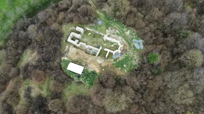 Ostaci samostana Sv. Margarete u Bijeloj/ Foto: Zavičajni muzej Daruvar