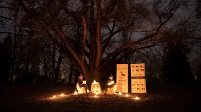 Akcijom "Sat za planet Zemlju" ugasila se javna rasvjeta Grada Daruvara u razdoblju od 20.30 do 21.30 sati te se na taj način pružila podr&scaron;ka planeti Zemlji/Foto: Dunja Županić