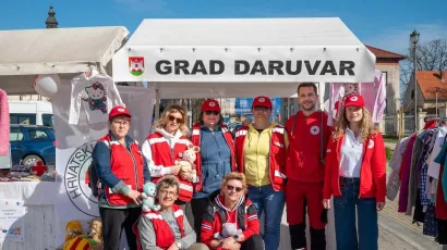 Tim Gradskog dru&scaron;tva Crvenog križa Daruvar/ Foto: Predrag Uskoković/Grad Daruvar