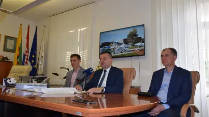 Tiskovna konferencija o Termama Bjelovar/ Foto: Grad Bjelovar