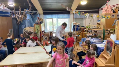 Projekt "Igraj tenis!" u Daruvaru/ Foto: TK Feniks