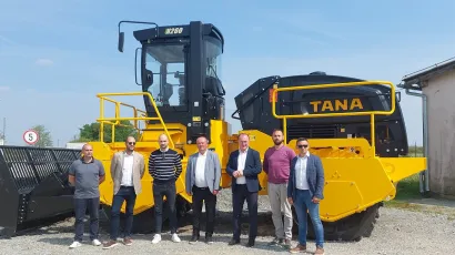 Novi stroj za sabijanje otpada u Gare&scaron;nici/ Foto: Grad Gare&scaron;nica