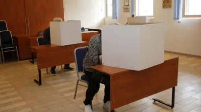 U Bjelovarsko-bilogorskoj županiji u drugom krugu glasalo je 36,44 posto birača/ Foto: Ivo Ravlić/CROPIX