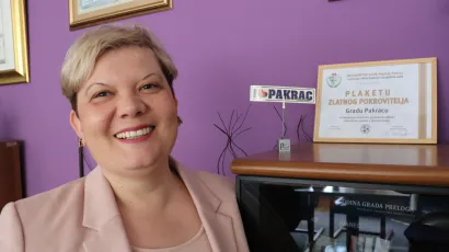 Anamarija Blažević, gradonačelnica Pakraca/Foto: MojPortal.hr