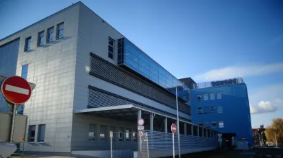 Pogled na novu bolnicu od Doma zdravlja/Foto: Martina Čapo