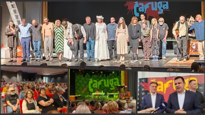 Premijera Čaruge pro&scaron;la je u iznimno svečanom tonu/Foto: Martina Čapo