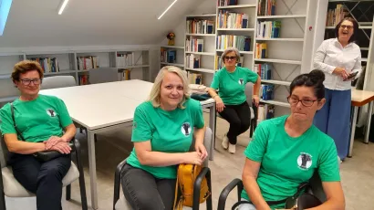 Izložba je postavljena u gare&scaron;ničkoj knjižnici/Foto: Udruga Lipa