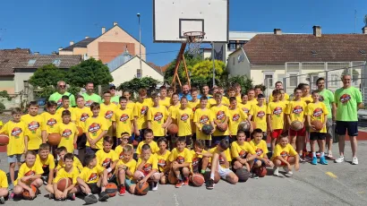 Zajednička fotografija svih sudionika i trenera/ Foto: Deni Marčinković