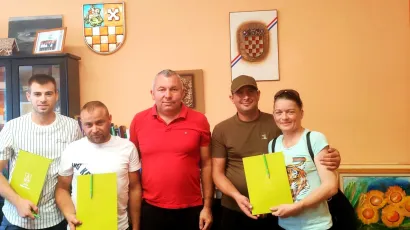 Ovih dana potpisani su novi ugovori/Foto: Općina Velika Pisanica