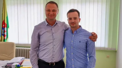 Župan Marko Maru&scaron;ić dinancijski je podržao Maričića i prije odlaska na Olimpijske igre/Foto: BBŽ