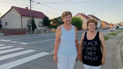 Đurđa i Ankica, Bjelovarčanima dobro poznata lica/Foto: Slavica Trgovac Martan