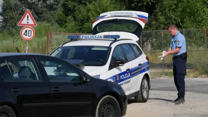 Prometna nesreća dogodila se zbog neopreznog pretrčavanja ceste/Foto: Srdjan Vrancic/CROPIX