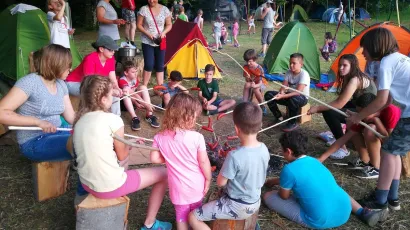 Kampiranje na Petrovom vrhu 2019./Foto: HPD Petrov vrh