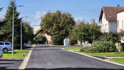U Ulice je stigao novi asfalt/Foto: Grad Bjelovar