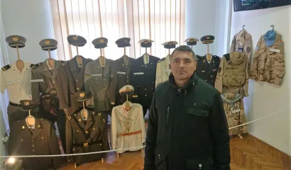 Mario Tušek utemeljio je Muzej vojne i ratne povijesti u Pakracu/Foto: Mario Barać