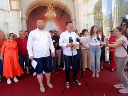 Čelni ljudi grada i direktorica Turističke zajednice zadovoljni su ovogodišnjim izdanjem manifestacije/Foto: Slavica Trgovac Martan