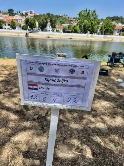 Pozicija Željka Kljajića na SP-u u Portugalu/Foto: Privatni album