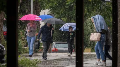 Snažno grmljavinsko nevrijeme očekuje se diljem zemlje/Foto: Nikola Brboleza/CROPIX