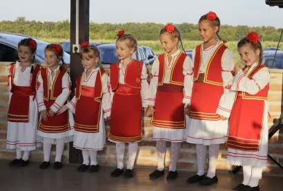 Posebno su oduševili najmlađi folkloraši/Foto: VSNM BBŽ