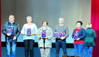 Proglašenje najboljih sudionika/Foto: Hrvatska čitaonica Hercegovac