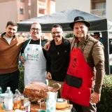 Marko desno s prijateljima i članovima ekipe/Foto: PHI media Antonio Pejša