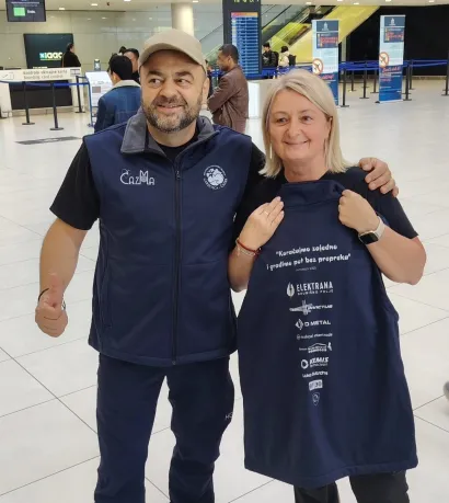 Kristijanu i Ivančici u organizaciji puta i humanitarne akcije pomogli su mnogi dobri ljudi/Foto: Privatni album