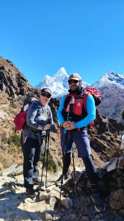 Supružnici Čikor pješače za plemenitu svrhu/Foto: Privatni album