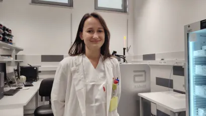 Katarina Kajić.Mateković na posao u Bjelovar putuje iz Zagreba/Foto: Slavica Trgovac Martan