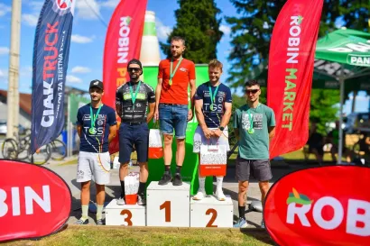 Koprivnica, 3. mjesto na međunardnom MTB maratonu /Foto: Privatni album