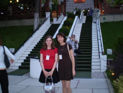 S učenicom Tanjom Ježabek/Foto: Privatni album