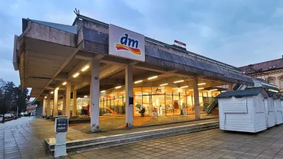 DM trgovina u centru Daruvara/Foto: MojPortal.hr