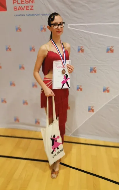 Marta je osvojila brojnčanu medalju/Foto: ŠPK H-8