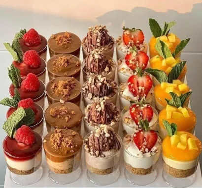 Vrhunske slastice prezentirane na moderan način/Foto: Gastroakademija Garešnica