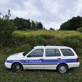 Policijski ocevid na brdu gdje je pao zrakoplov/Foto: Boris Kovačev/CROPIX