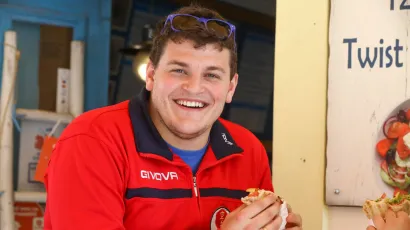 Goran Vinčić stiže u Dežanovac/Foto: Zeljko Puhovski/CROPIX