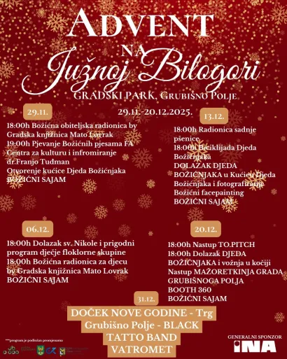 Adventski program u Grubišnom Polju