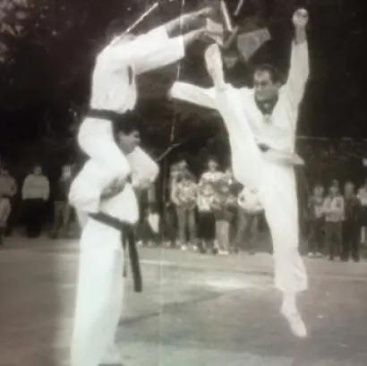 Dinko u taekwondoe akciji/Foto: Privatni album