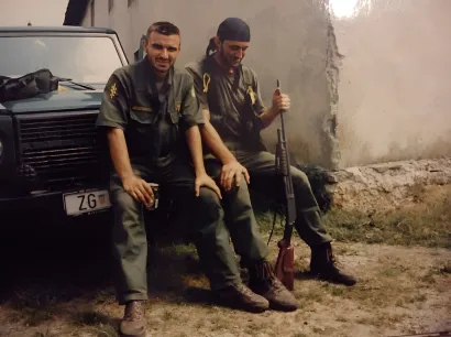 Predah između bitaka/Foto: Privatni album