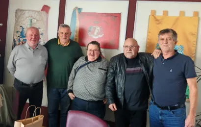 Žarko s ostalim županijskim ''jubilarcima''/Foto: Gradsko dru&scaron;tvo Crvenoga križa Daruvar