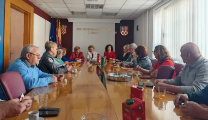 U Bjelovarsko-bilogorskoj županiji nedavno je upriličen prijem za darivatelje/Foto: Gradsko dru&scaron;tvo Crvenoga križa Daruvar