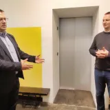 Ravnatelj Obrtničke škole Bjelovar i župan Marko Marušić/Foto: Slavica Trgovac Martan/MojPortal.hr