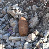 Avionska bomba je pronađena na gradilištu/Foto: Damir Skomrlj/CROPIX