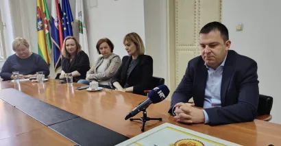Gradonačelnik je odao priznanje svojim suradnicima/Foto: Slavica Trgovac Martan