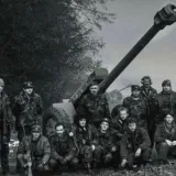 Ratna fotografija pripadnika 24. MAD-a Daruvar na čelu s pukovnikom Mirkom Fotakom/Foto: Grad Daruvar