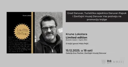 Pozivnica za promociju u Daruvaru