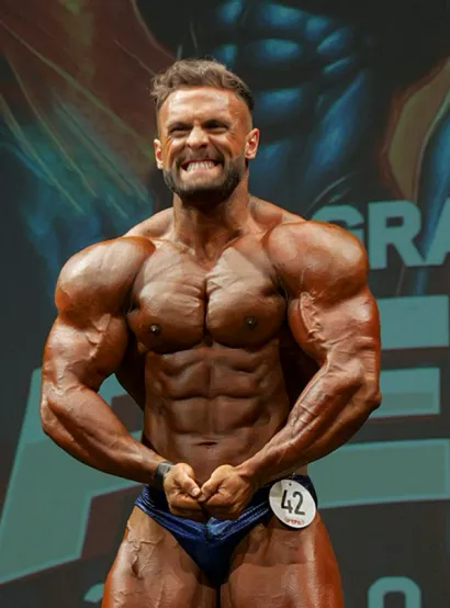 Nino nastupa za bjelovarski Titan Gym/Foto: Privatni album