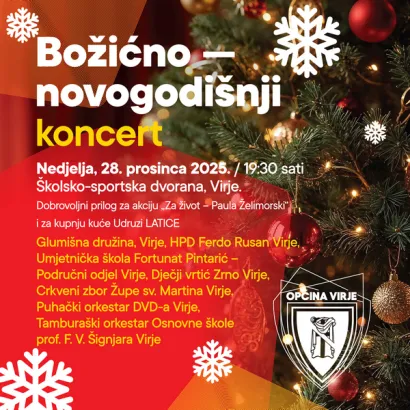 Na tradicionalnom koncertu u Virju skupljat će se donacije za Paulu/Foto: Općina Virje