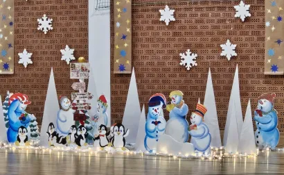 Dvorana je bila ukra&scaron;ena u blagdanskom duhu/Foto: Nikica Puhalo/MojPortal.hr